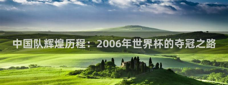 世界杯16强赛程表：中国队辉煌历程：2006年世界杯的夺冠之路