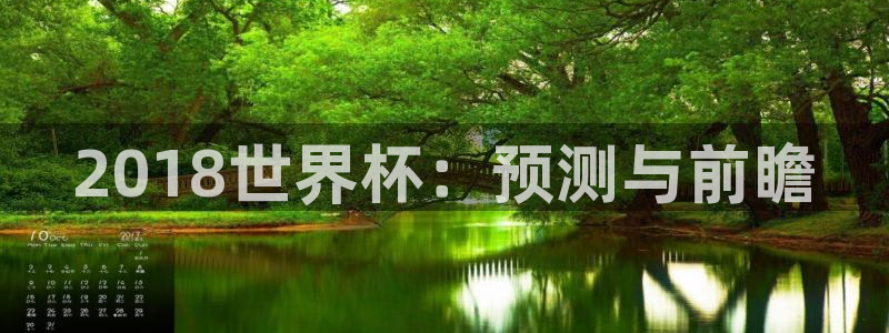 国际足联世界杯：2018世界杯：预测与前瞻